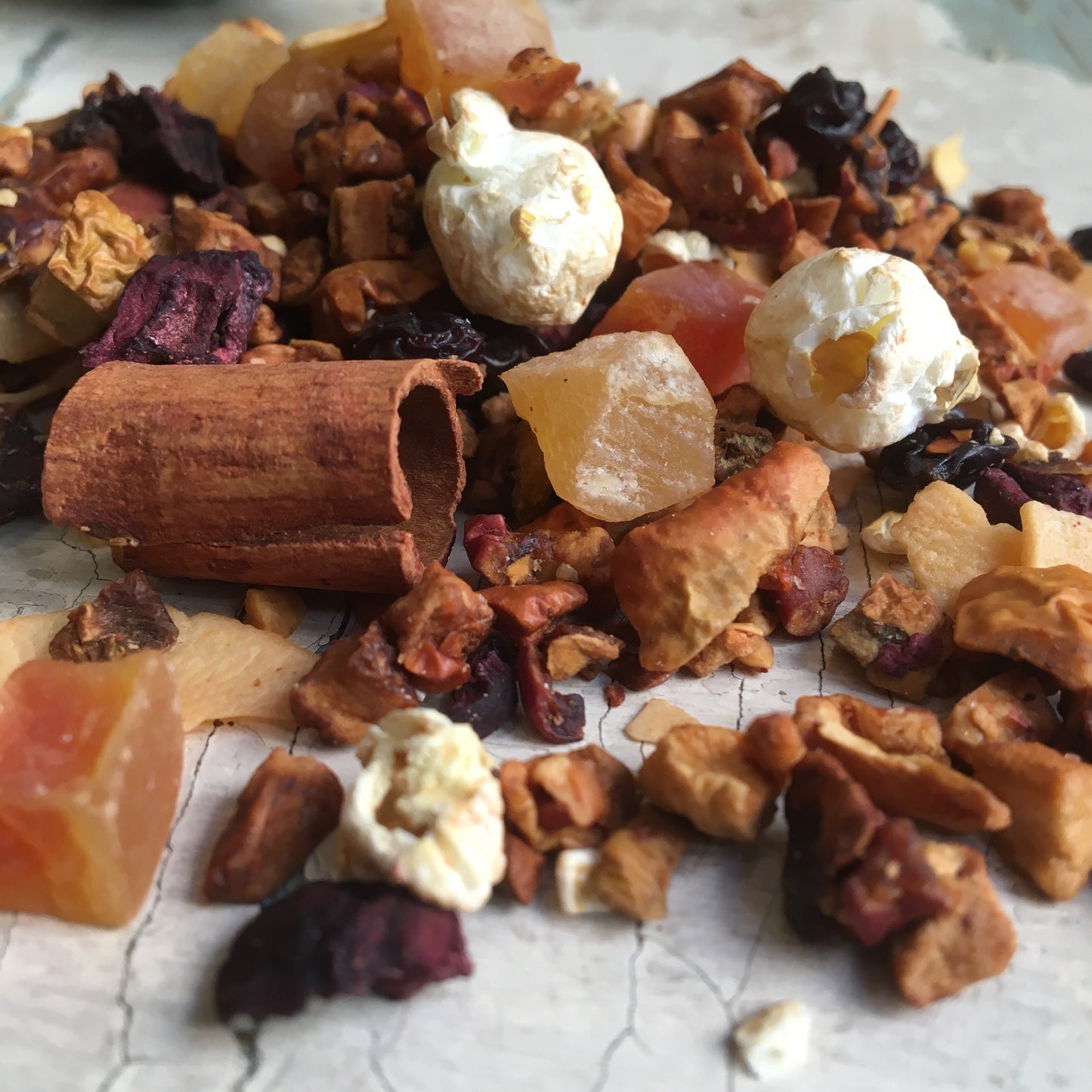 Infuze ovoce a popcornu - 50 g